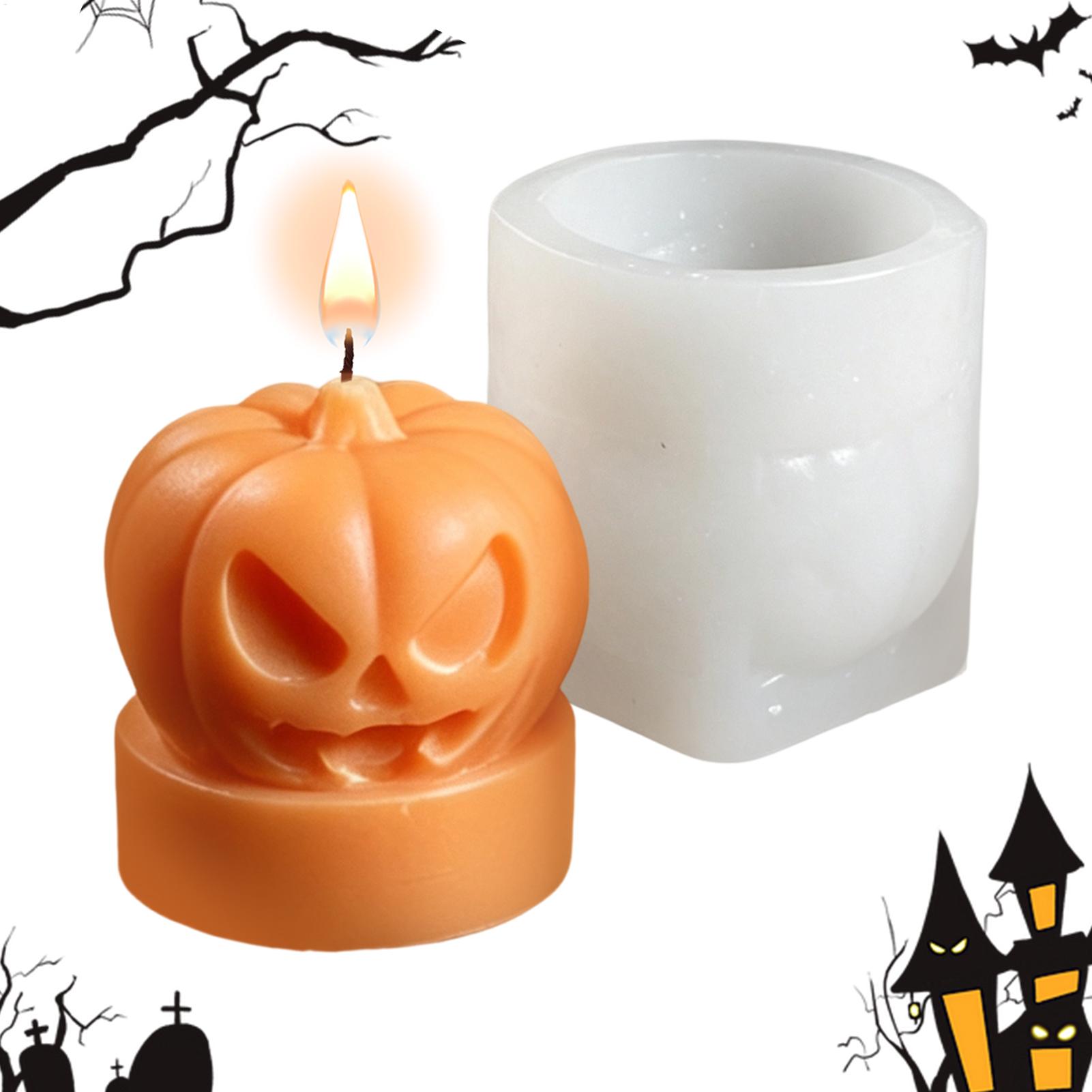 Candle Making Workshops - Cadılar Bayramı Balkabağı Mum Kalıbı 3D