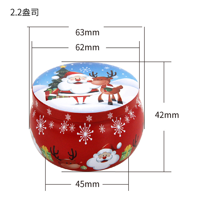 Mini Noel Metal Teneke Kutular - Candle Making Jars incelemesi ve fiyatı