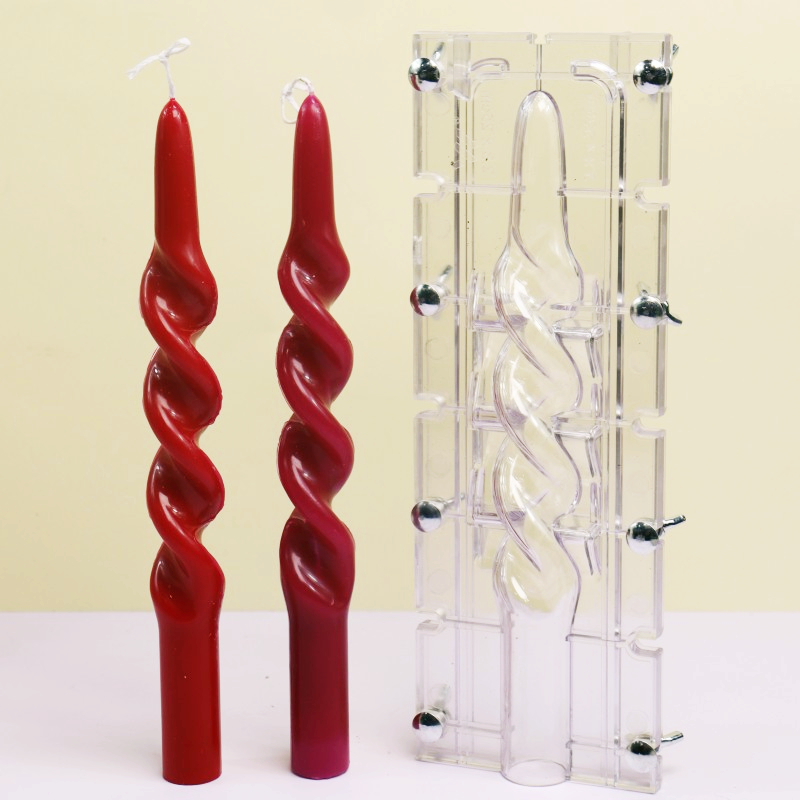 Bükülmüş Şerit Sütun Akrilik M - Candle Making Kits incelemesi ve fiyatı