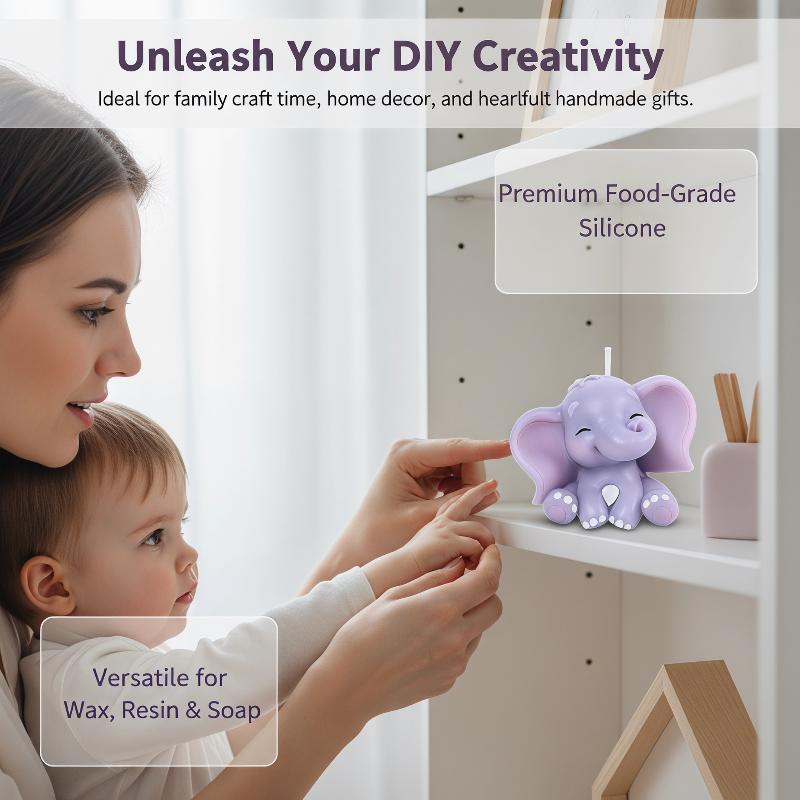 Sevimli 3D Fil Silikon Mum Kal - Candle Making Design incelemesi ve fiyatı