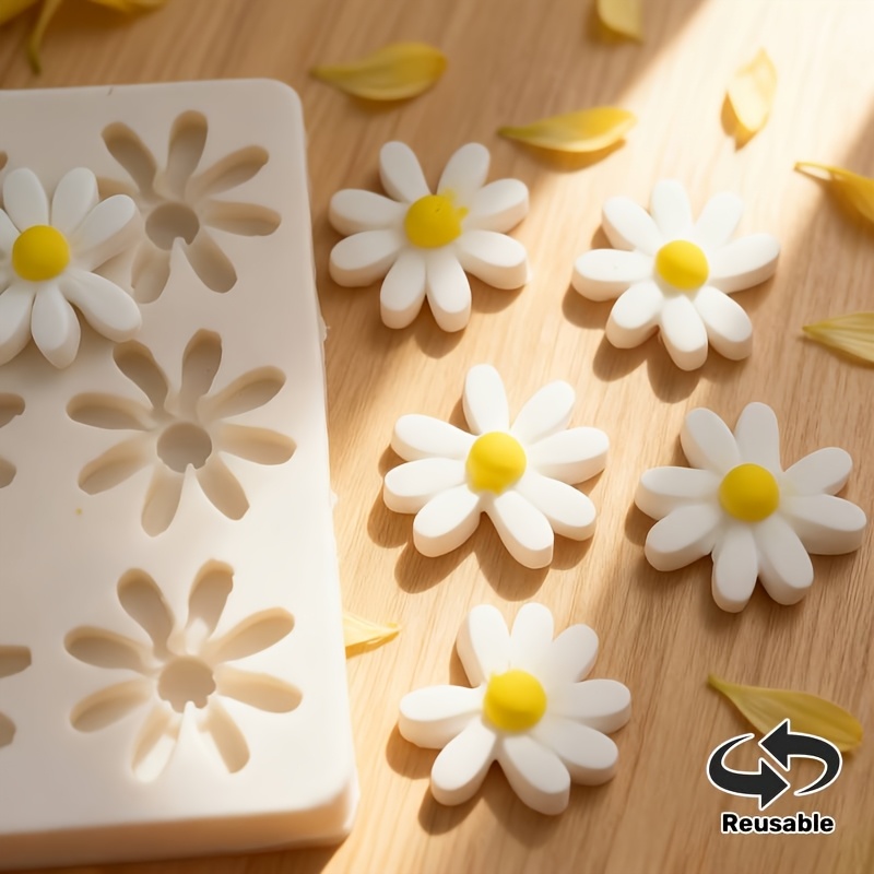 1 adet 3D Papatya Ayçiçeği Sil - Candle Making Design incelemesi ve fiyatı