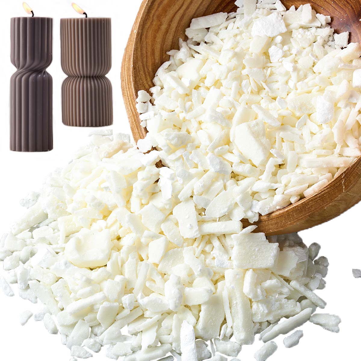 1 Pound Saf Beyaz Soya Balmumu - Candle Making Class incelemesi ve fiyatı