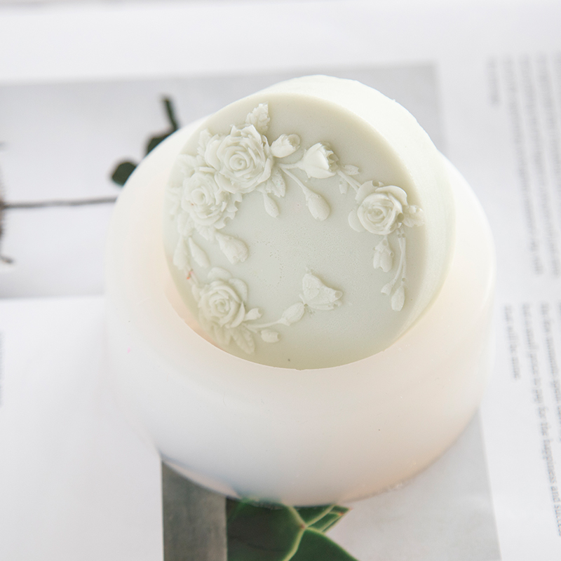 Yuvarlak Şekil Gül Çiçek El Ya - Candle Making Class incelemesi ve fiyatı