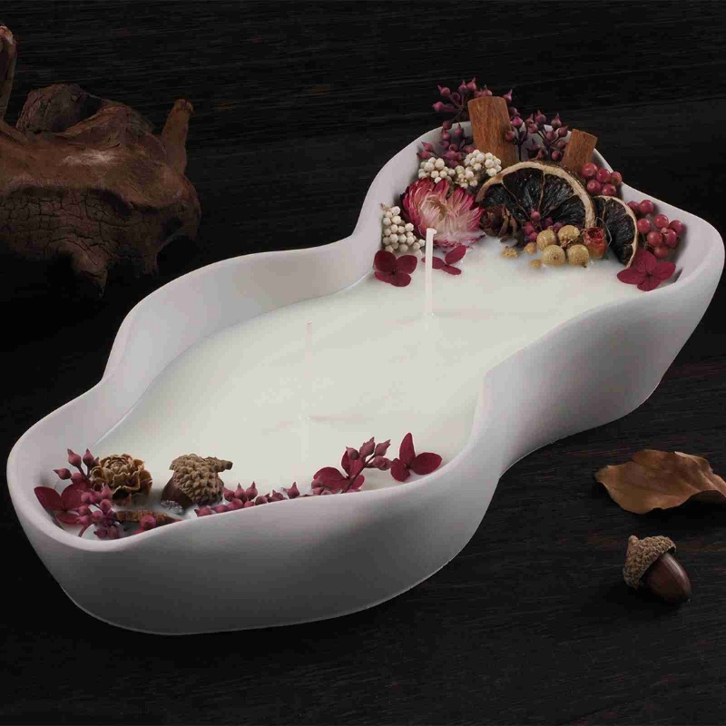 DIY Düzensiz Dalga Mum Kase si - Candle Making Design incelemesi ve fiyatı