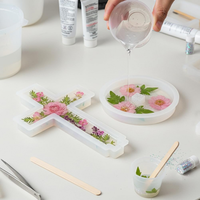 Dikey bir haç şeklinde tabanı  - Candle Making Jars incelemesi ve fiyatı