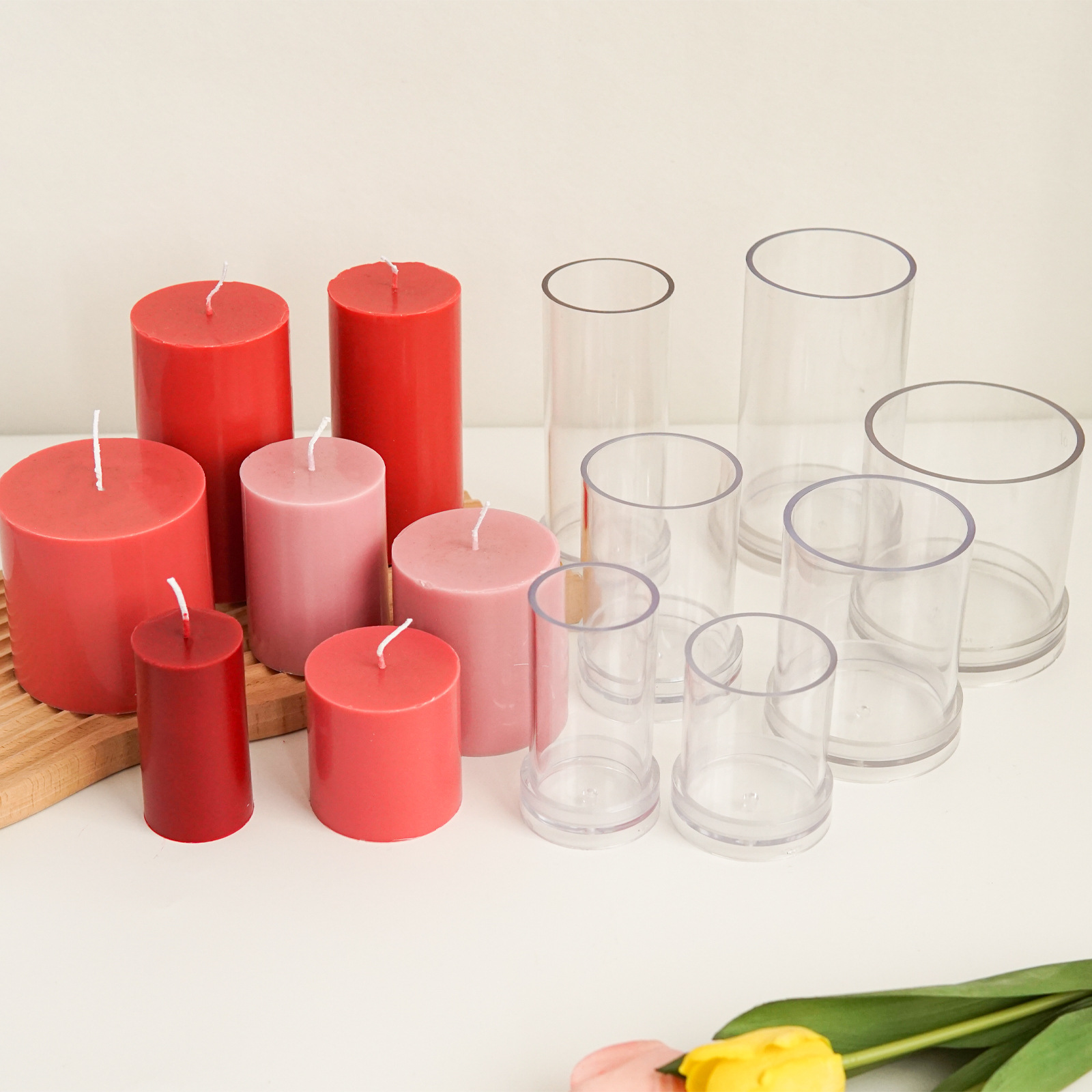 Çeşitli 3D Silindirik Mum Kalı - Candle Making Kits incelemesi ve fiyatı