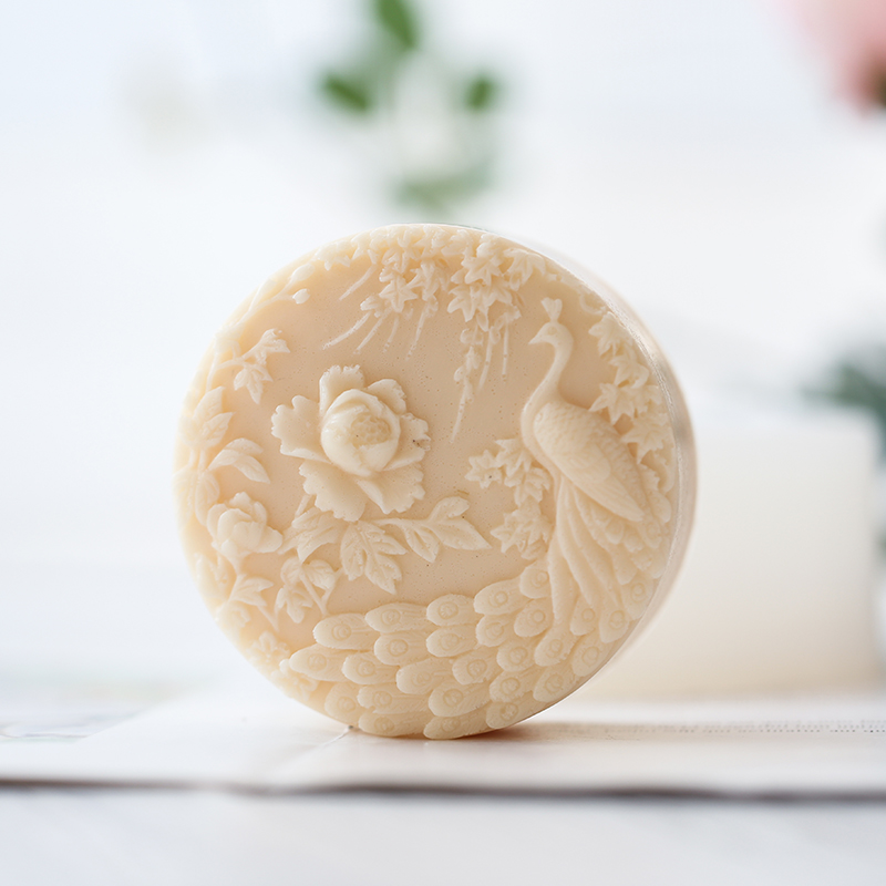 Tavuskuşu Çiçek Desen Silikon  - Candle Making Class incelemesi ve fiyatı