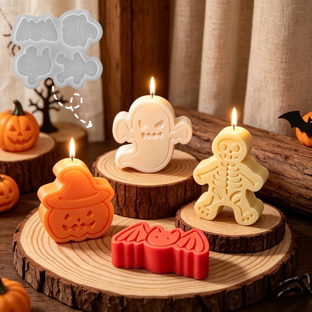 4 bölmeli silikon reçine kalıp - Candle Making Design incelemesi ve fiyatı